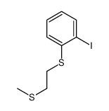 1-碘-2-[[2-(甲硫基)乙基]硫代]苯 结构式