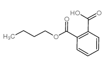 邻苯二甲酸单丁酯 结构式
