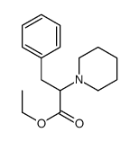 乙基 3-苯基-2-(哌啶-1-基)丙酯 结构式