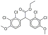 2,3-二氯-α-(2,3-二氯-4-甲氧基苯基)-4-甲氧基苯乙酸乙酯 结构式