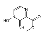 2-氨基-3-(甲氧基羰基)吡嗪 1-氧化物 结构式