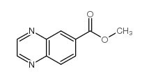 6-喹喔啉羧酸甲酯 结构式