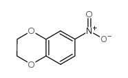 6-硝基-1,4-苯并二氧杂环 结构式