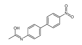 4-nitro-4'-(acetylamino)biphenyl 结构式
