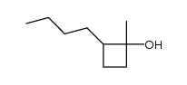 2-丁基-1-甲基环丁醇 结构式