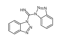 双(1H-苯并[d][1,2,3]三唑-1-基)甲胺 结构式