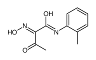 2-HYDROXYIMINO-3-OXO-N-O-TOLYL-BUTYRAMIDE 结构式