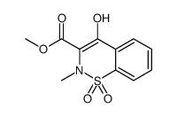 4-羟基-2-甲基-d3-2H-1,2-苯并噻嗪-3-羧酸甲酯1,1-二氧化物 结构式