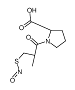 S-亚硝基卡托普利 结构式
