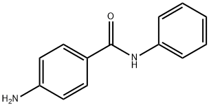 4-氨基-N-苯基苯甲酰胺 结构式
