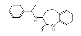 2H-1-Benzazepin-2-one, 1,3,4,5-tetrahydro-3-[[(1S)-1-phenylethyl]amino]- 结构式
