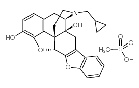 甲磺酸纳曲苯 结构式