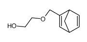 2-(双环[2.2.1]庚-2,5-二烯-2-基甲氧基)乙醇 结构式