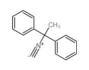 Benzene, 1,1'-(1-isocyanoethylidene)bis- 结构式