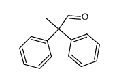 2,2-二苯基丙醛 结构式