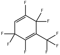 1,3,3,4,6,6-六氟-2-(三氟甲基)-1,4-环己二烯 结构式