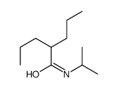 N-(1-甲基乙基)-2-丙基戊酰胺 结构式