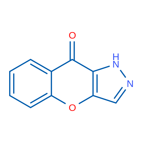 [1]苯并吡喃并[3,2-c]吡唑-9(1H)-酮 结构式