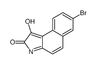 7-溴-1H-苯并[e]吲哚-1,2(3H)-二酮 结构式