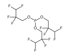 三(2,2,3,3-四氟丙基)亚磷酸酯 结构式