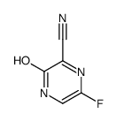 6-氟-3-氧代-3,4-二氢-2-吡嗪甲腈 结构式