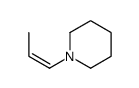 1-(1-Propenyl)piperidine 结构式