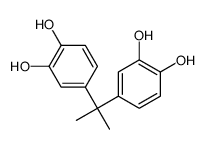 4,4'-(丙烷-2,2-二基)二(苯-1,2-二醇) 结构式