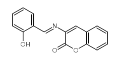 N-salicylidene-3-aminocoumarin 结构式