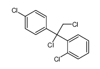 Benzene, 1-chloro-2-[1,2-dichloro-1-(4-chlorophenyl)ethyl]- 结构式