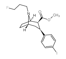 (1R,2S,3S,5S)-8-(3-氟丙基)-3-(4-碘苯基)-8-氮杂双环[3.2.1]辛烷-2-羧酸甲酯 结构式