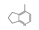 6,7-二氢-4-甲基-5H-环戊并[b]吡啶 结构式
