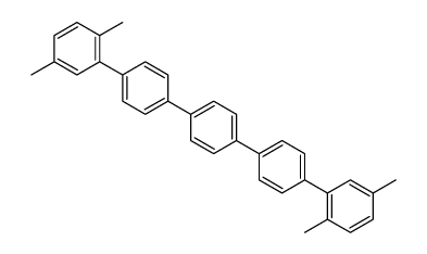 2,2'''',5,5''''-四甲基-1,1':4',1'':4'',1''':4''',1''''-五联苯 结构式