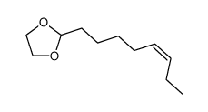 1,3-Dioxolane, 2-(5-octenyl)-, (Z)- (9CI) 结构式