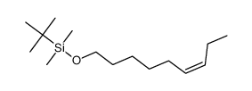 Silane, (1,1-dimethylethyl)dimethyl[(6Z)-6-nonen-1-yloxy]- 结构式