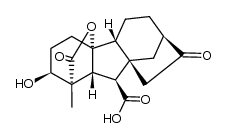 赤霉素A4去甲酮 结构式