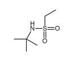 N-叔丁基乙烷磺酰胺 结构式