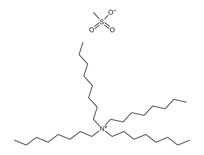 1-Octanaminium, N,N,N-trioctyl-, methanesulfonate (9CI) 结构式