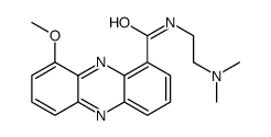 1-Phenazinecarboxamide, N-[2-(dimethylamino)ethyl]-9-methoxy- 结构式