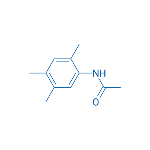 N-(2,4,5-三甲基苯基)乙酰胺 结构式