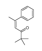 4-Hexen-3-one, 2,2-dimethyl-5-phenyl-, (4E)- 结构式