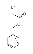 6-bicyclo[2.2.1]hept-2-enylMethyl 2-broMoacetate 结构式