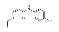 2-Propenamide, N-(4-bromophenyl)-3-ethoxy- 结构式