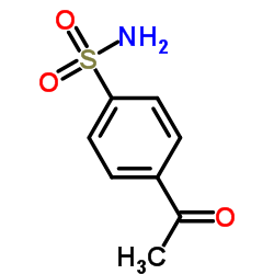 4-乙酰基苯磺酰胺 结构式