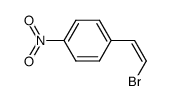 Benzene, 1-[(1Z)-2-bromoethenyl]-4-nitro- 结构式