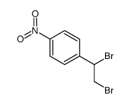1-(1,2-二溴乙基)-4-硝基苯 结构式