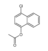 4-氯-1-萘酚乙酸酯 结构式