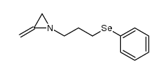 Aziridine, 2-methylene-1-[3-(phenylseleno)propyl]- 结构式