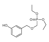Phosphonic acid, [(3-hydroxyphenyl)methoxymethyl]-, diethyl ester 结构式