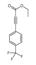 3-[4-(三氟甲基)苯基]-2-丙炔酸乙酯 结构式