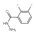 2,3-二氟苯甲酰肼 结构式